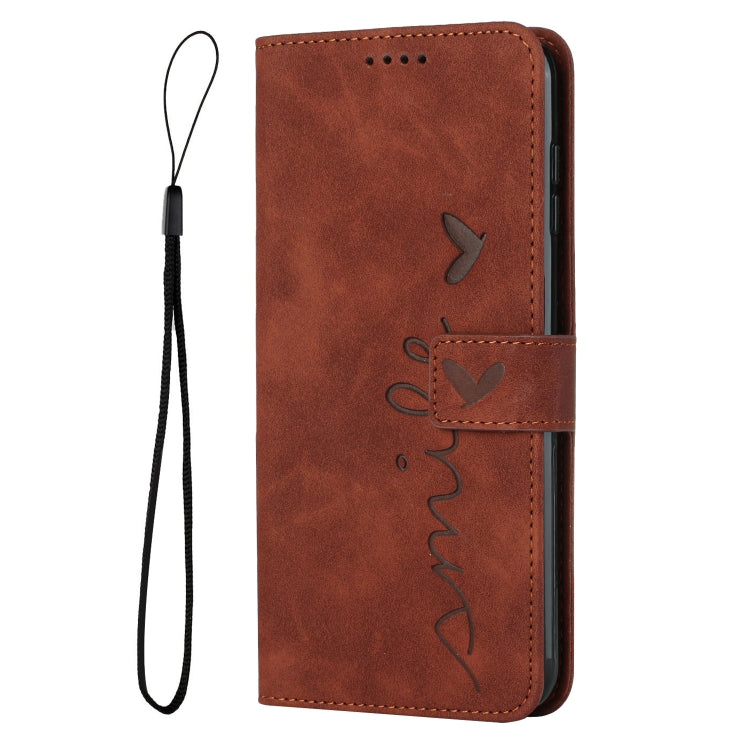 Skin Feel Heart Pattern Leather Phone Case My Store