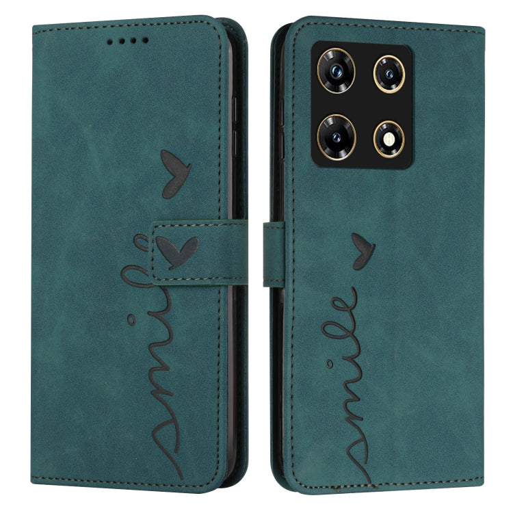 Skin Feel Heart Pattern Leather Phone Case My Store