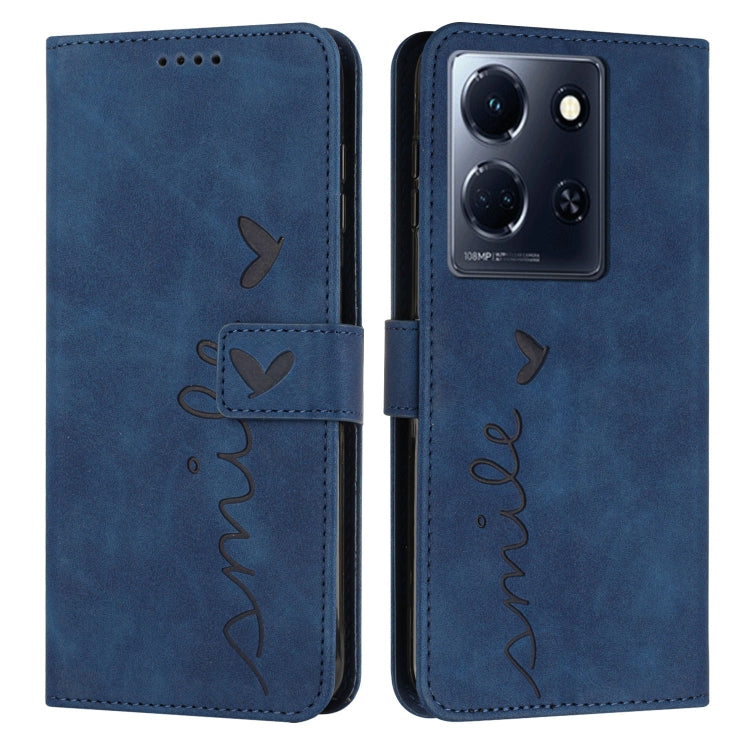 Skin Feel Heart Pattern Leather Phone Case My Store