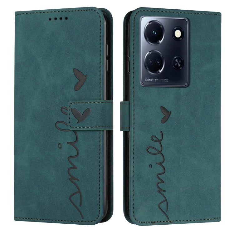 Skin Feel Heart Pattern Leather Phone Case My Store