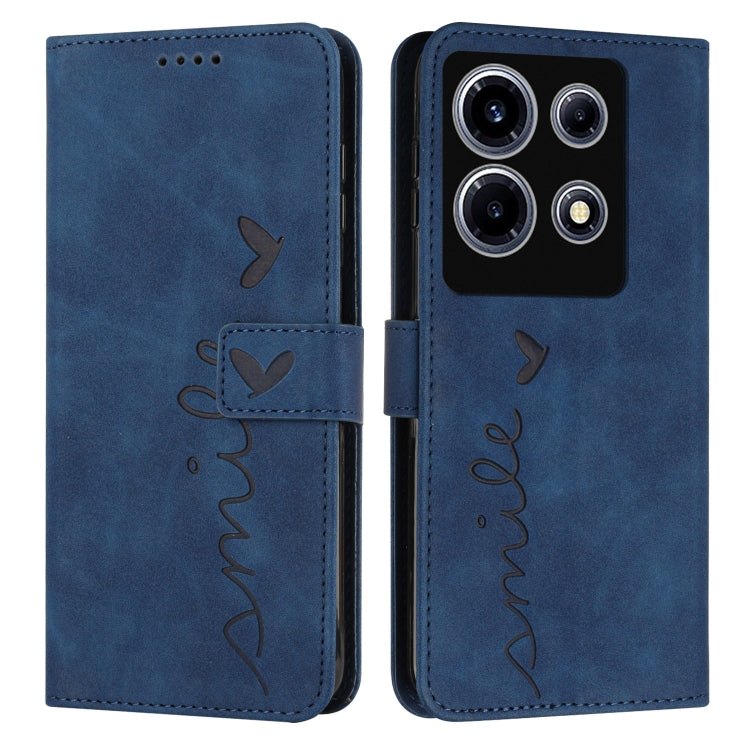 Skin Feel Heart Pattern Leather Phone Case My Store