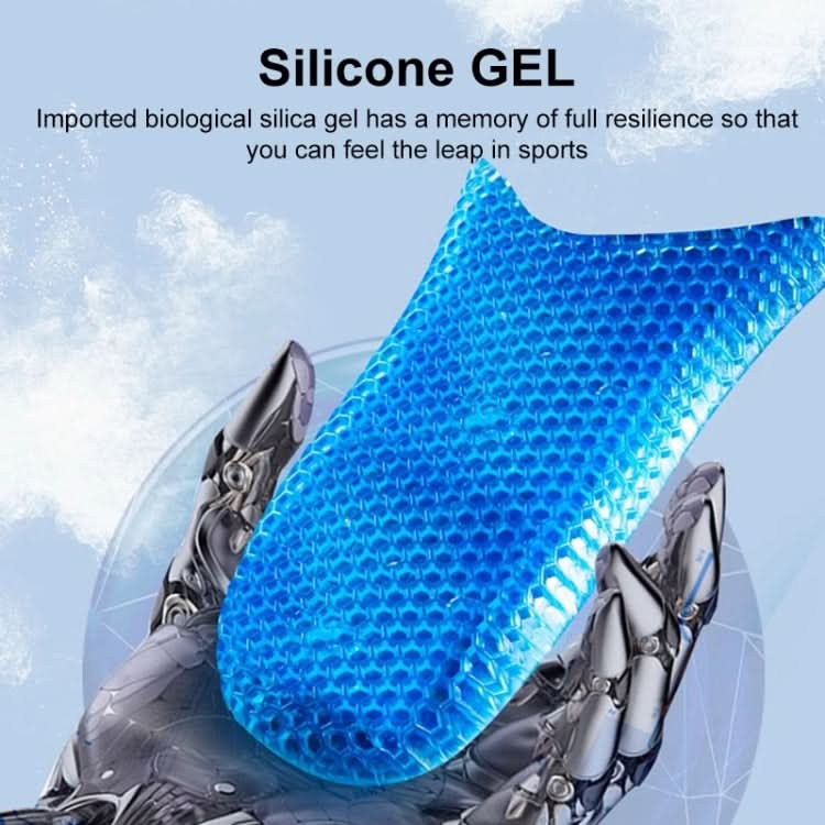 Men Shock Absorbing Sweat Absorbing Breathable Sports Insoles Reluova