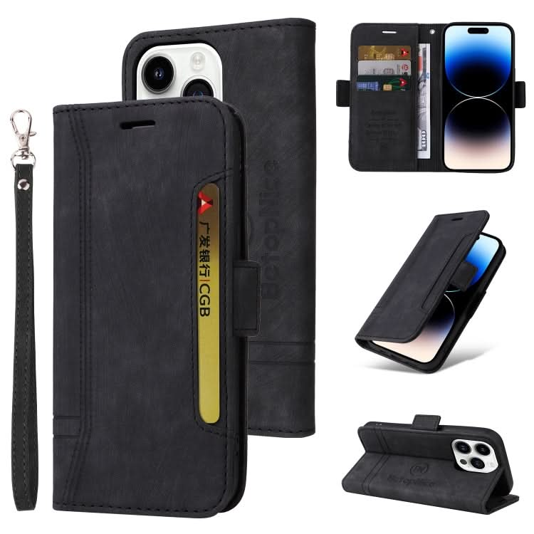 BETOPNICE Dual-side Buckle Leather Phone Case, Series 2