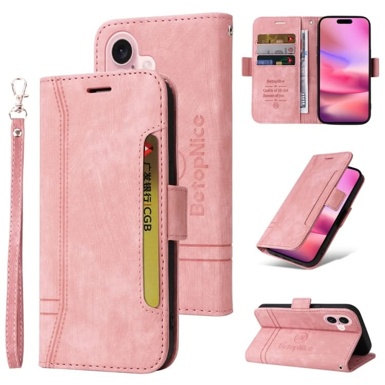 BETOPNICE Dual-side Buckle Leather Phone Case, Series 1