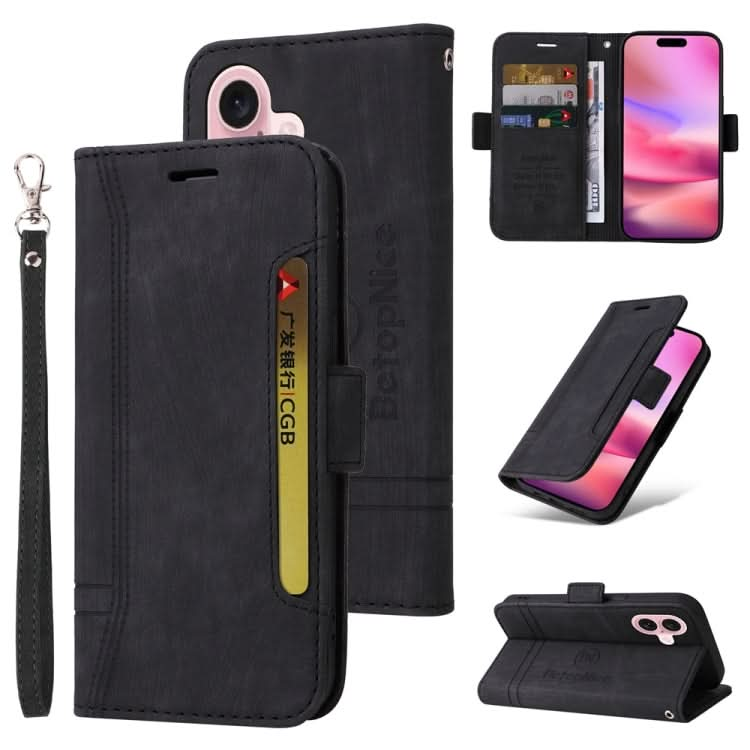 BETOPNICE Dual-side Buckle Leather Phone Case, Series 1