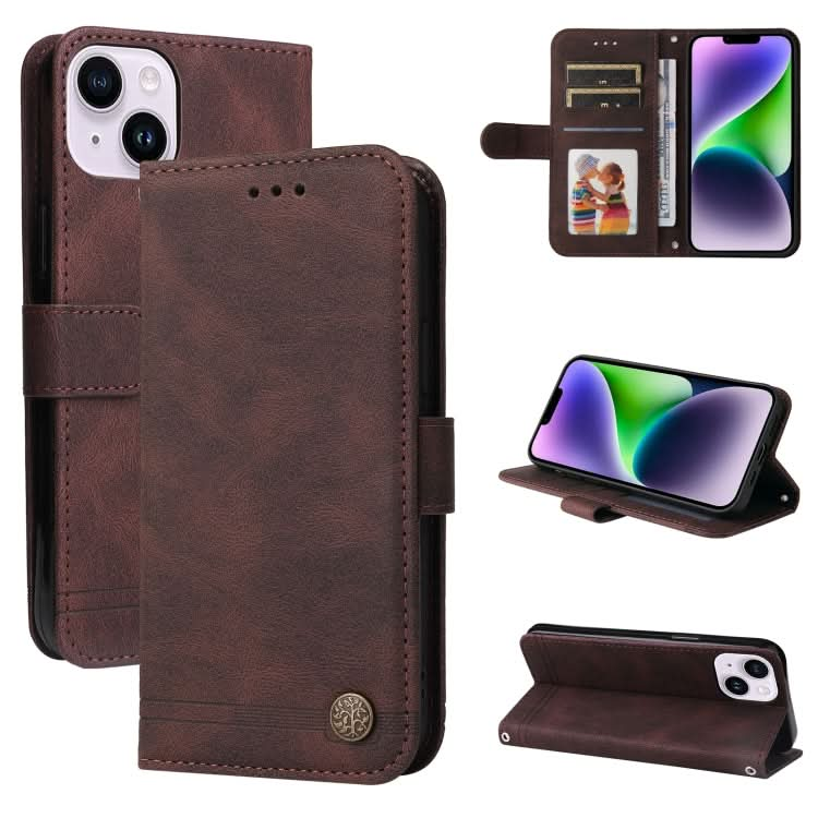 Skin Feel Life Tree Leather Phone Case, Series 1