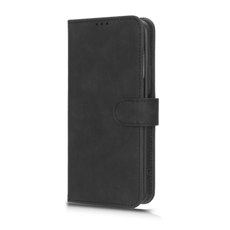 Skin Feel Magnetic Flip Leather Phone Case