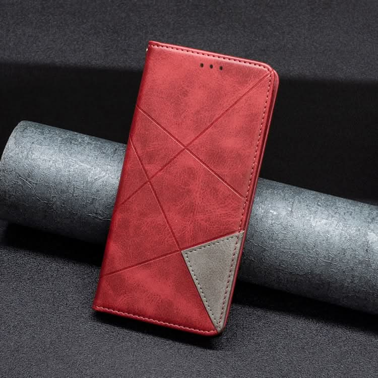 Rhombus Texture Magnetic Leather Phone Case, Series 2