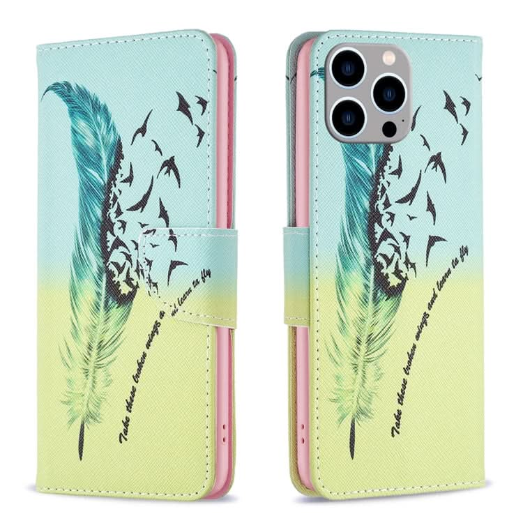 Colored Drawing Pattern Leather Phone Case, Series 3