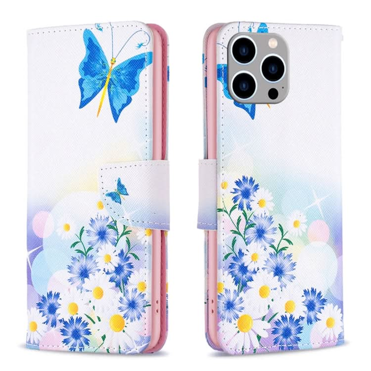 Colored Drawing Pattern Leather Phone Case, Series 3