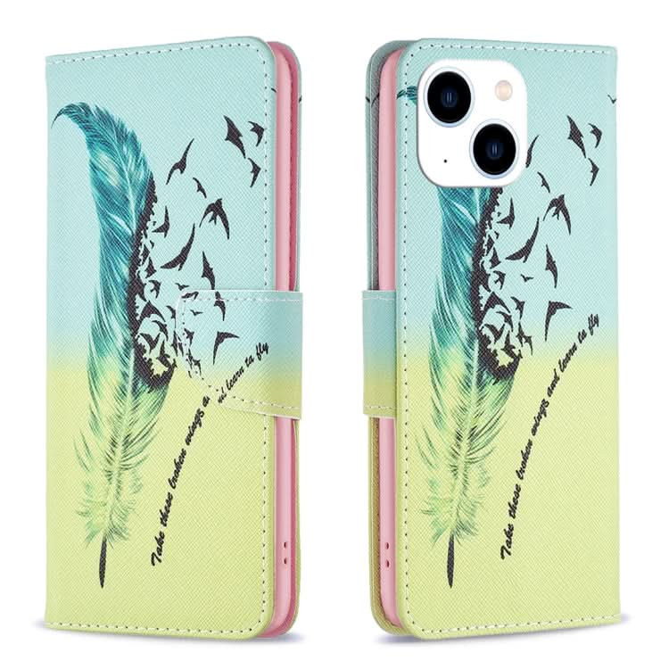 Colored Drawing Pattern Leather Phone Case, Series 2