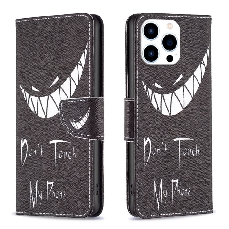 Colored Drawing Pattern Leather Phone Case, Series 3