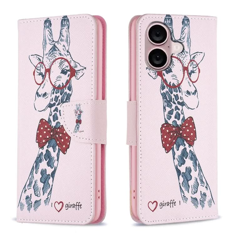 Colored Drawing Pattern Leather Phone Case, Series 2