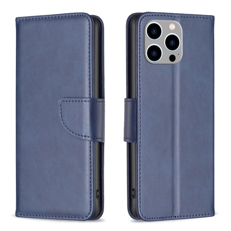 Lambskin Texture Pure Color Flip Leather Phone Case, Series 2