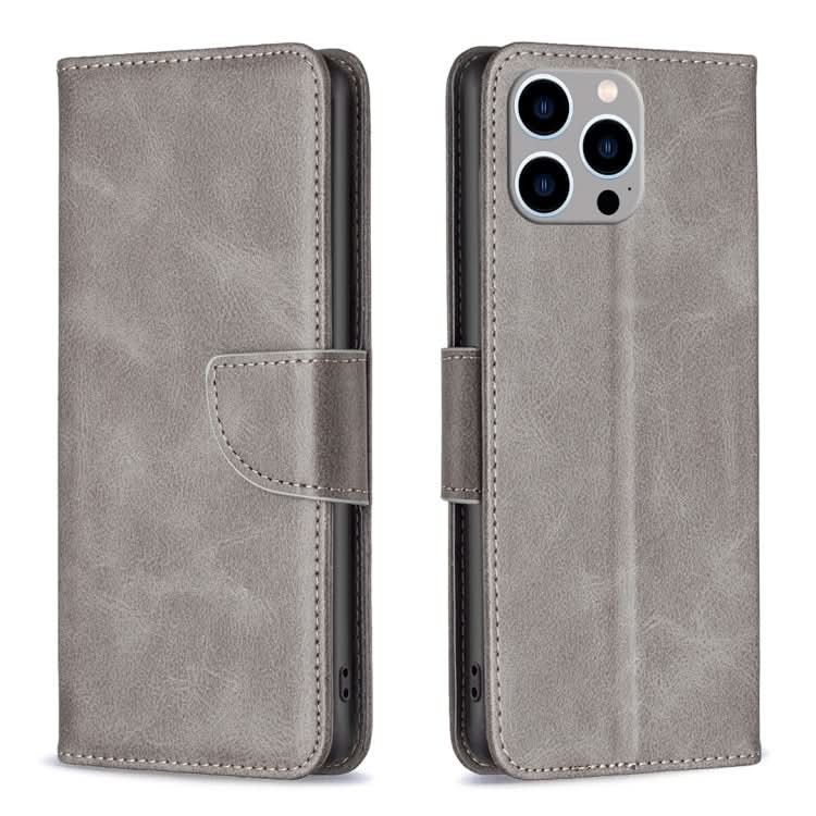 Lambskin Texture Pure Color Flip Leather Phone Case, Series 2