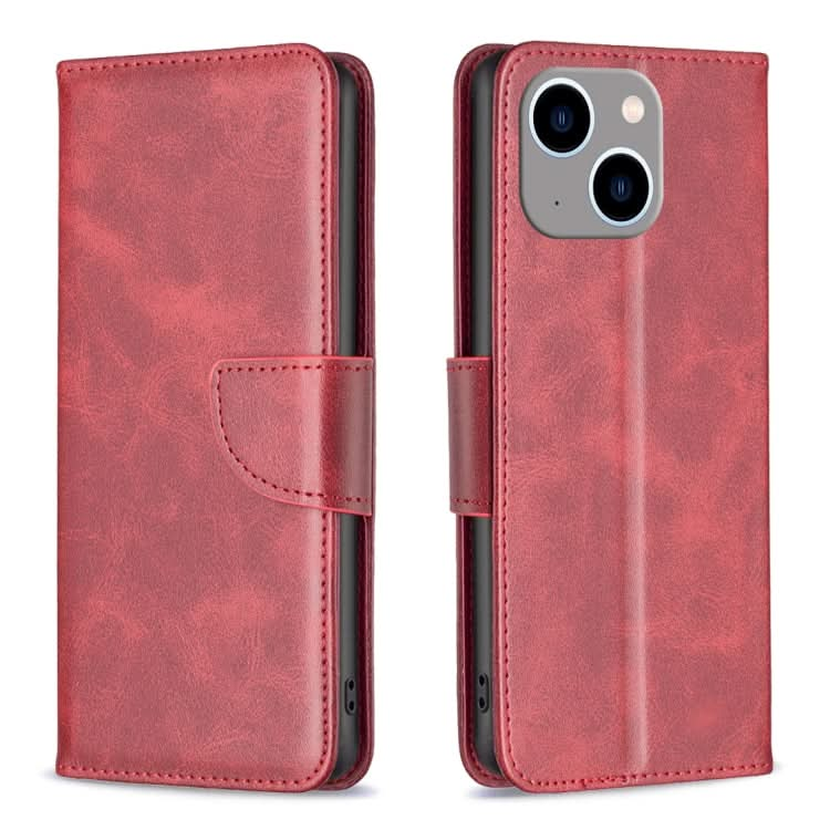 Lambskin Texture Pure Color Flip Leather Phone Case, Series 1