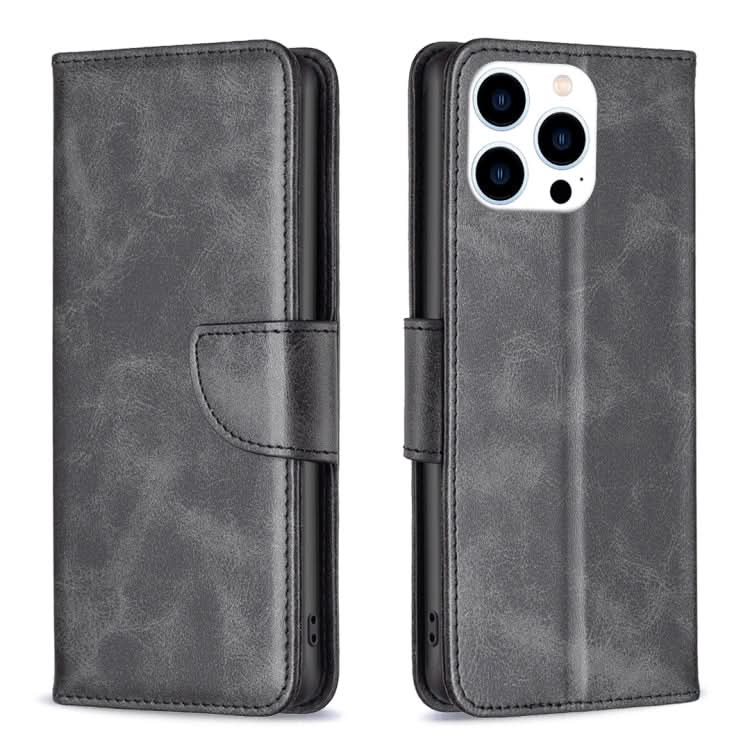 Lambskin Texture Pure Color Flip Leather Phone Case, Series 2