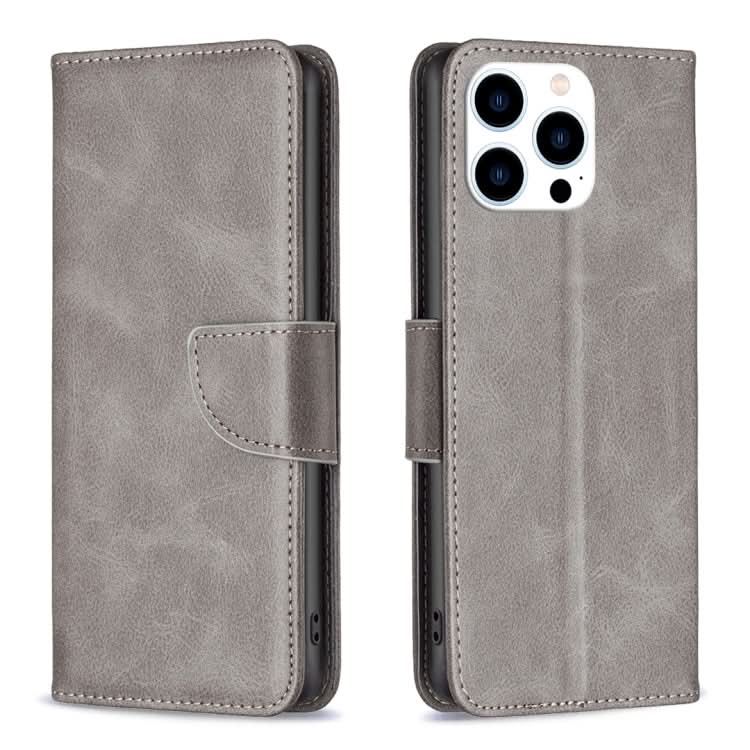 Lambskin Texture Pure Color Flip Leather Phone Case, Series 2