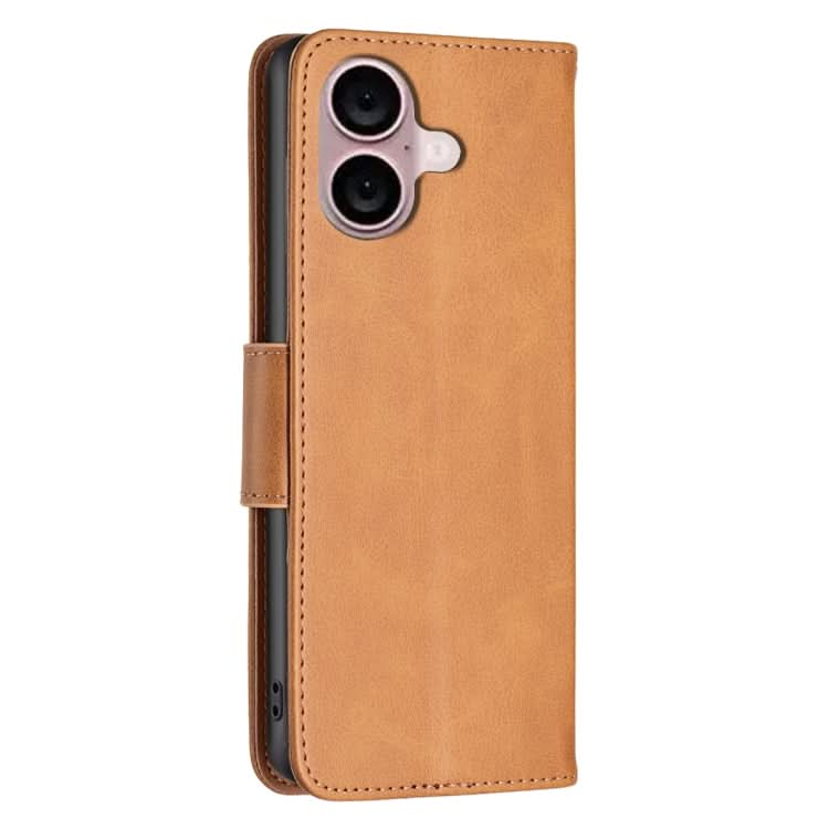 Lambskin Texture Pure Color Flip Leather Phone Case, Series 2