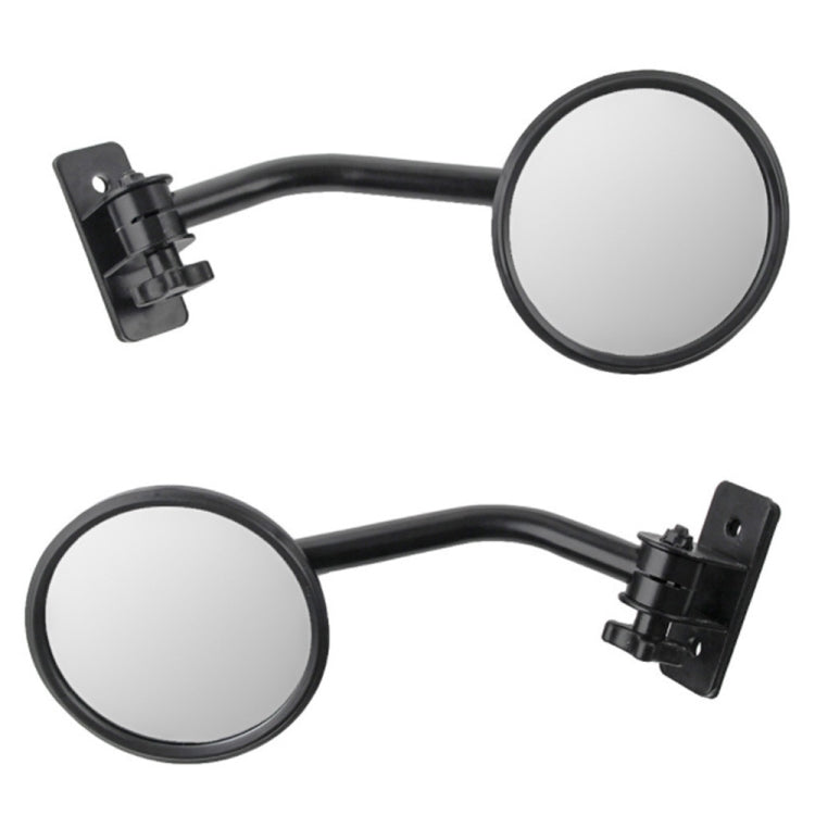 SF-JP-002 1 Pair For Jeep Wrangler Modified A-Pillar Round Shape Rearview Mirror Reversing Mirror ÎҵÄÉ̵ê