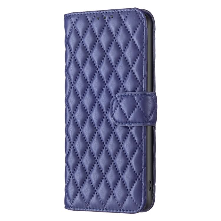 Diamond Lattice Wallet Flip Leather Phone Case, Series 1