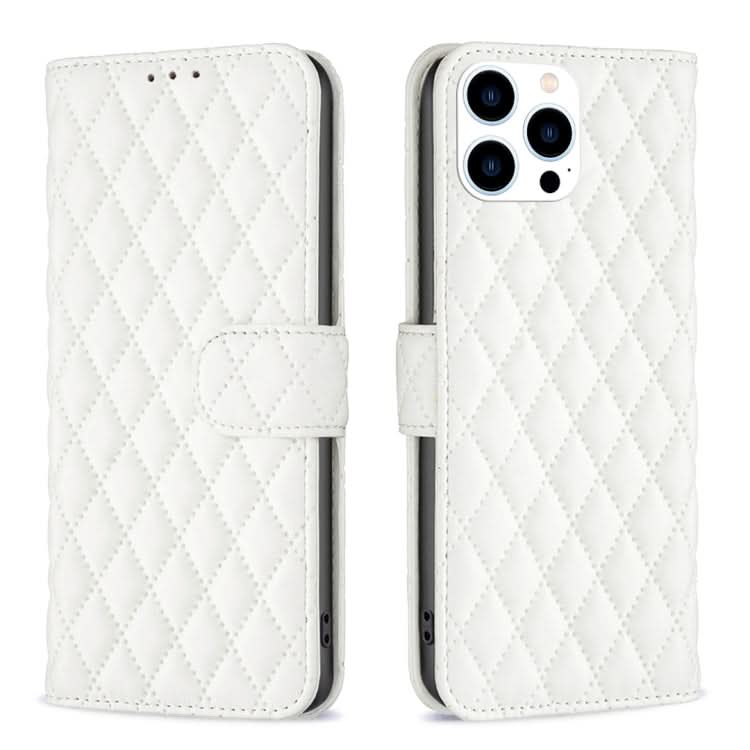 Diamond Lattice Wallet Flip Leather Phone Case, Series 1