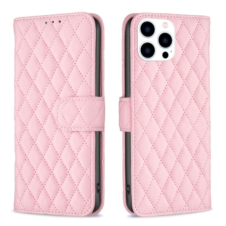 Diamond Lattice Wallet Flip Leather Phone Case, Series 1