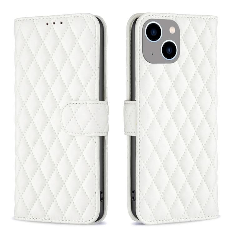 Diamond Lattice Wallet Flip Leather Phone Case, Series 1