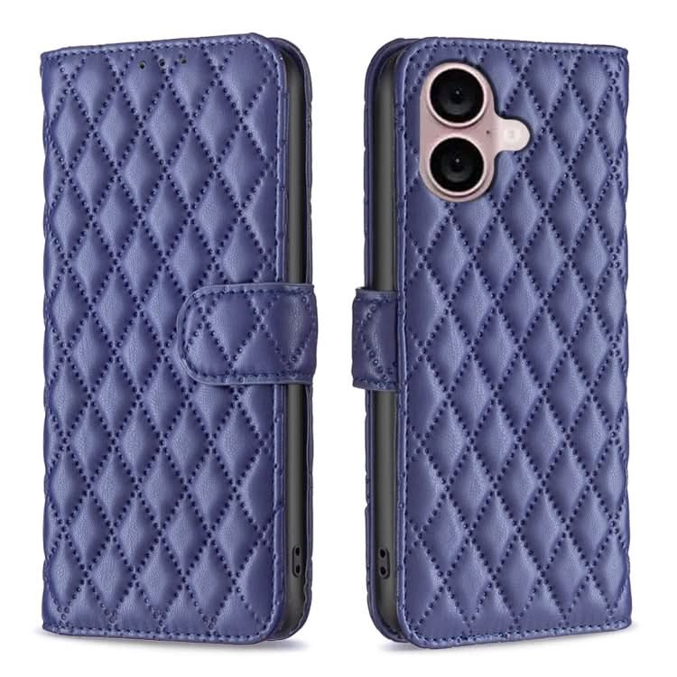 Diamond Lattice Wallet Flip Leather Phone Case, Series 2