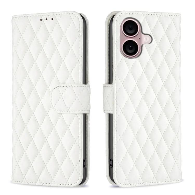 Diamond Lattice Wallet Flip Leather Phone Case, Series 2