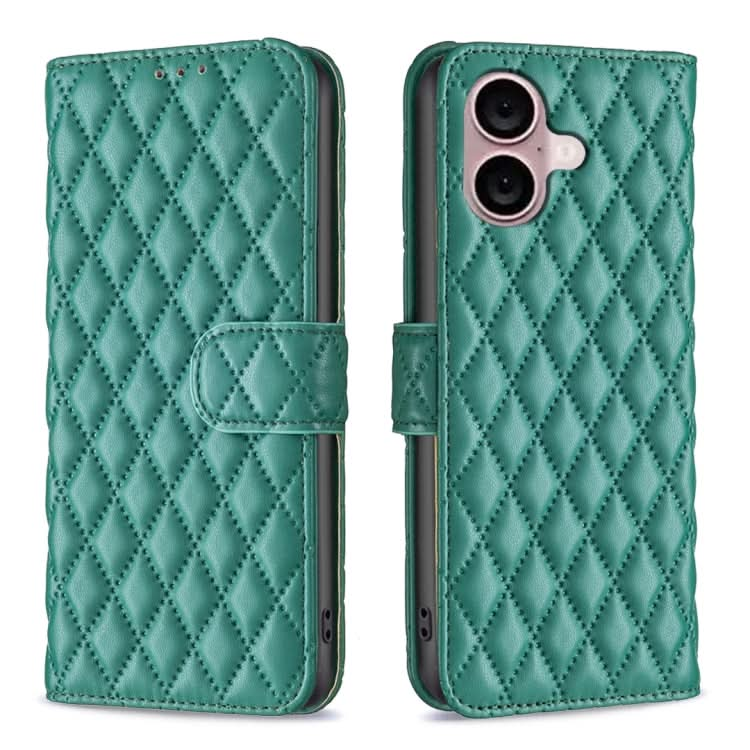 Diamond Lattice Wallet Flip Leather Phone Case, Series 2