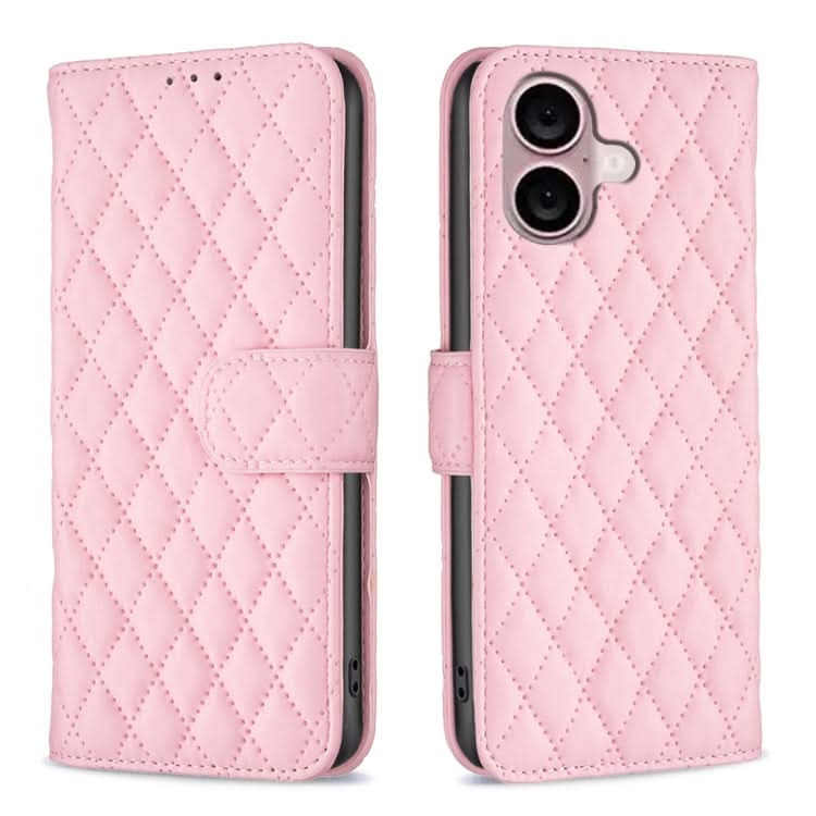 Diamond Lattice Wallet Flip Leather Phone Case, Series 2