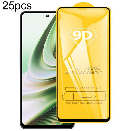 25pcs 9D Full Glue Screen Tempered Glass Film-Reluova