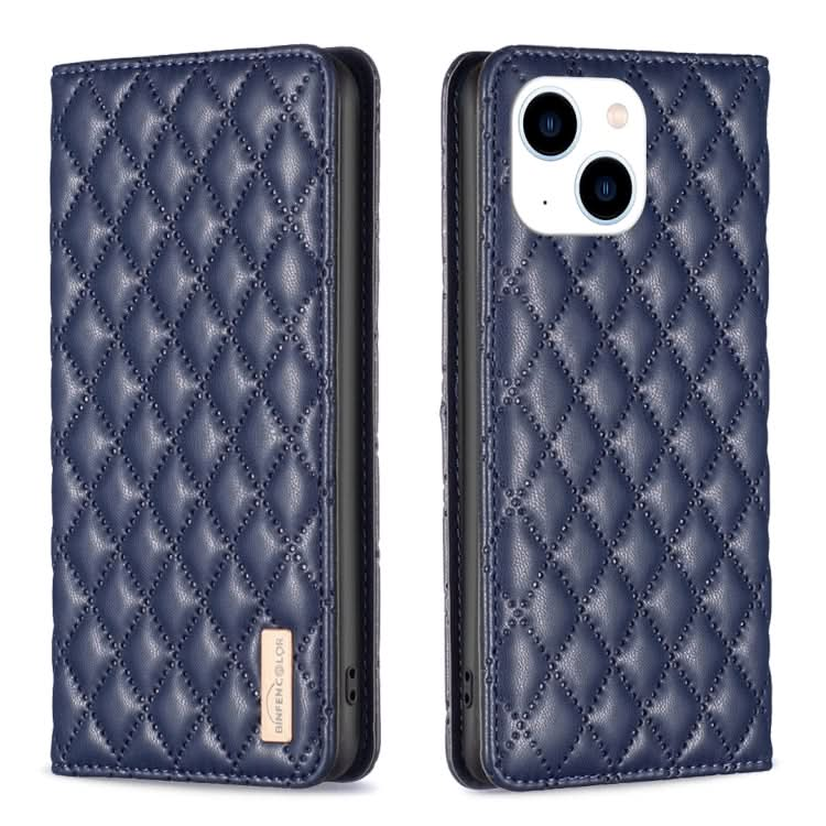 Diamond Lattice Magnetic Leather Flip Phone Case, Series 1