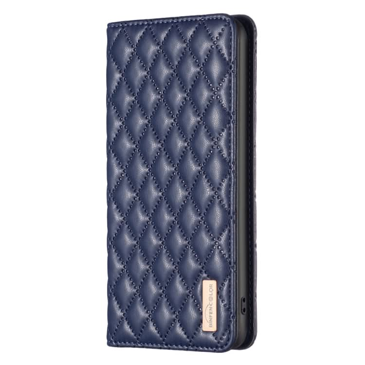 Diamond Lattice Magnetic Leather Flip Phone Case, Series 2