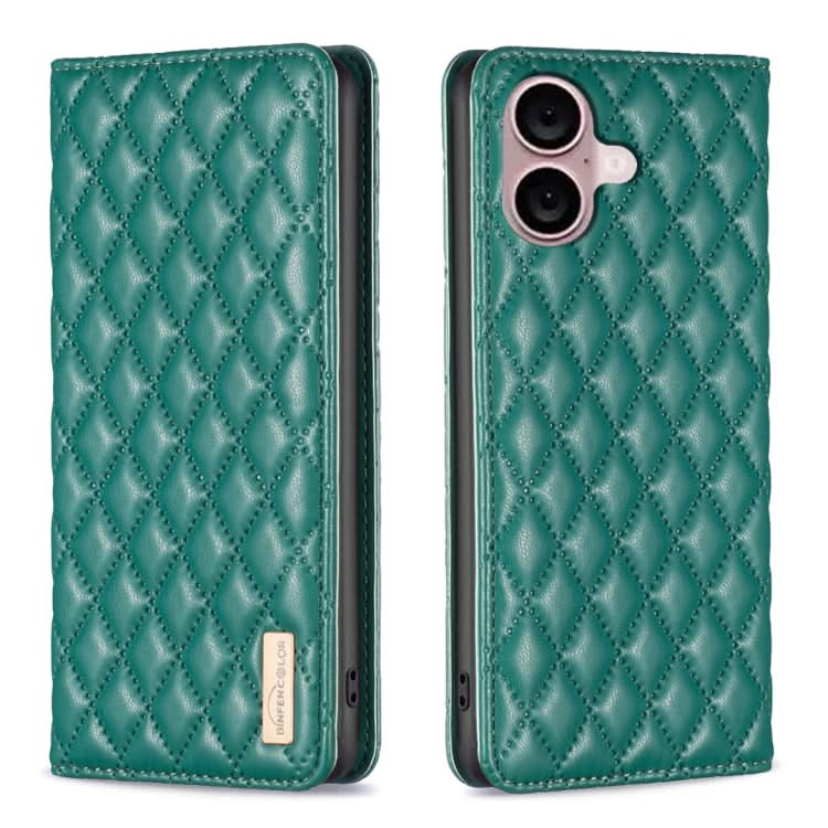 Diamond Lattice Magnetic Leather Flip Phone Case, Series 2