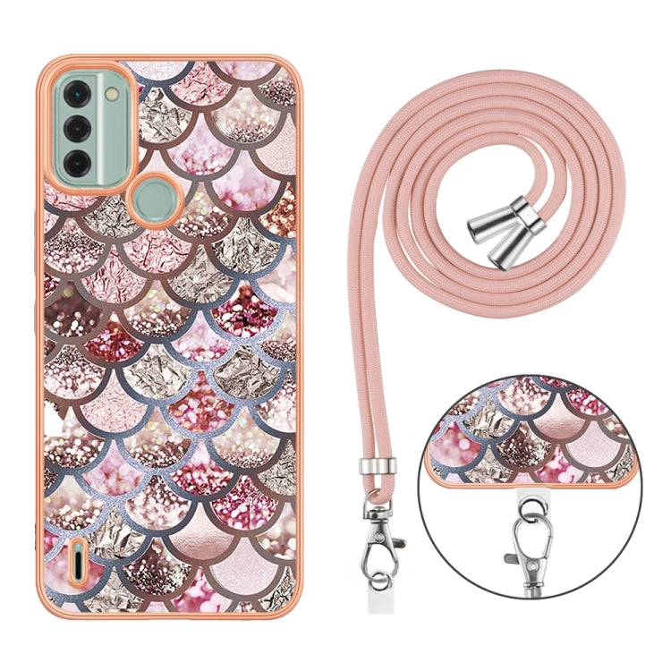 Electroplating IMD TPU Phone Case with Lanyard My Store