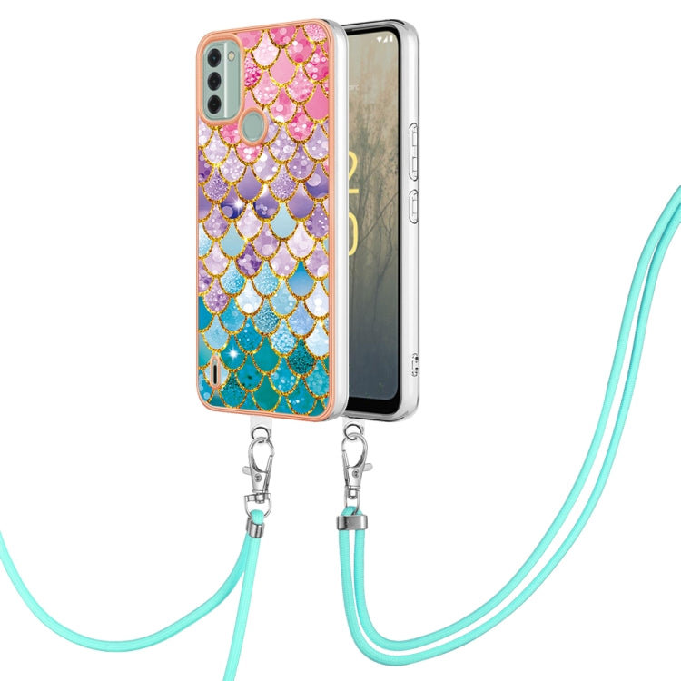 Electroplating IMD TPU Phone Case with Lanyard My Store