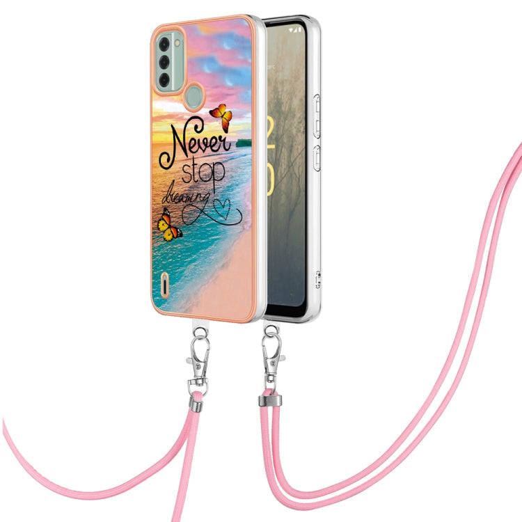 Electroplating IMD TPU Phone Case with Lanyard My Store