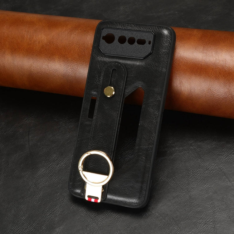 Wristband Leather Back Phone Case