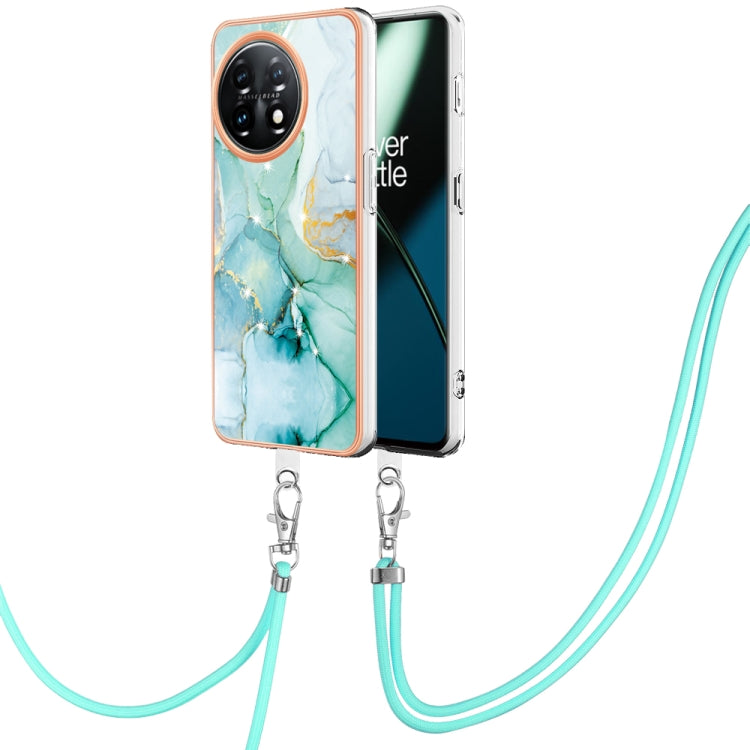 Electroplating Marble Dual-side IMD Phone Case with Lanyard My Store