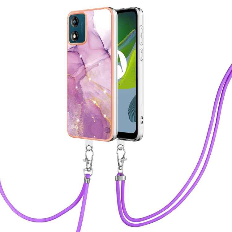 Electroplating Marble Dual-side IMD Phone Case with Lanyard, Series 3 My Store