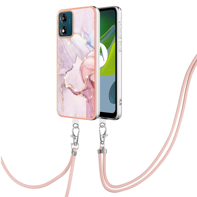 Electroplating Marble Dual-side IMD Phone Case with Lanyard, Series 3 My Store