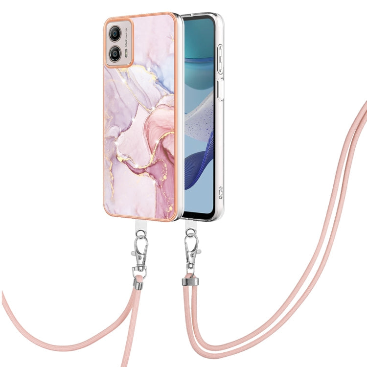 Electroplating Marble Dual-side IMD Phone Case with Lanyard, Series 2 My Store