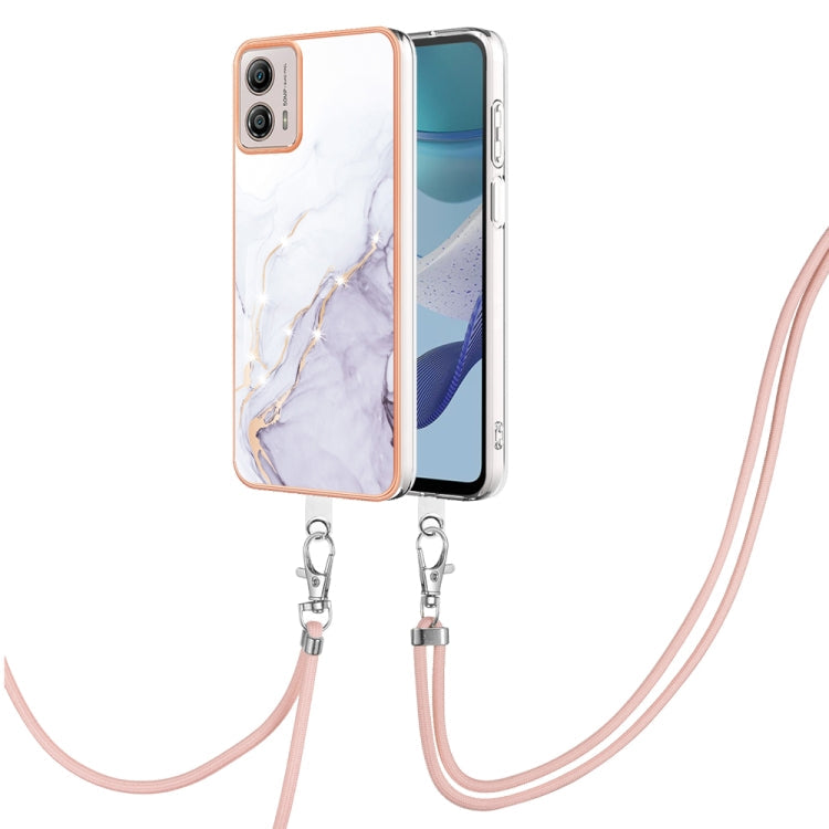 Electroplating Marble Dual-side IMD Phone Case with Lanyard, Series 2 My Store