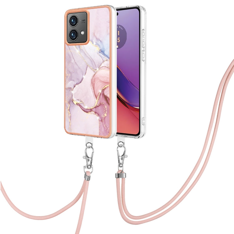 Electroplating Marble Dual-side IMD Phone Case with Lanyard, Series 2 My Store