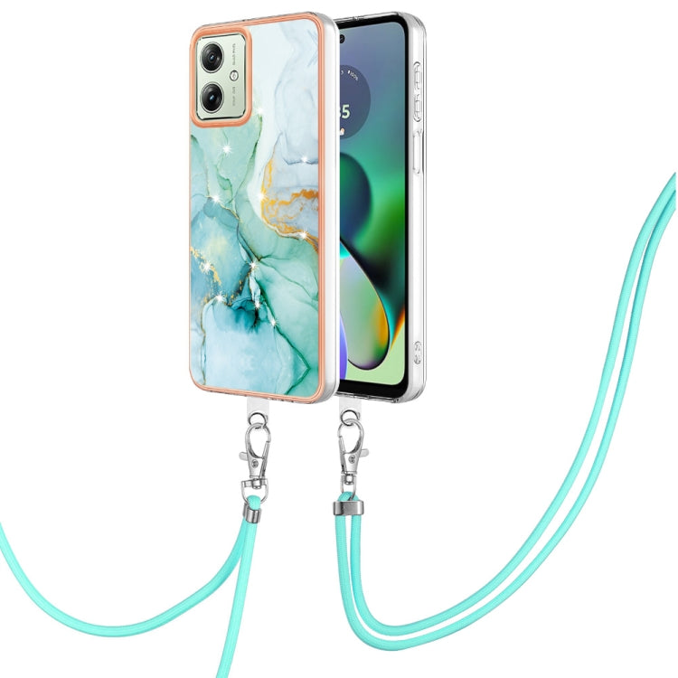 Electroplating Marble Dual-side IMD Phone Case with Lanyard, Series 1 My Store