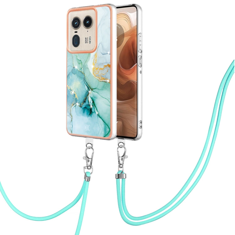 Electroplating Marble Dual-side IMD Phone Case with Lanyard, Series 2 My Store