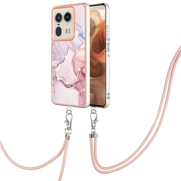 Electroplating Marble Dual-side IMD Phone Case with Lanyard, Series 2 My Store