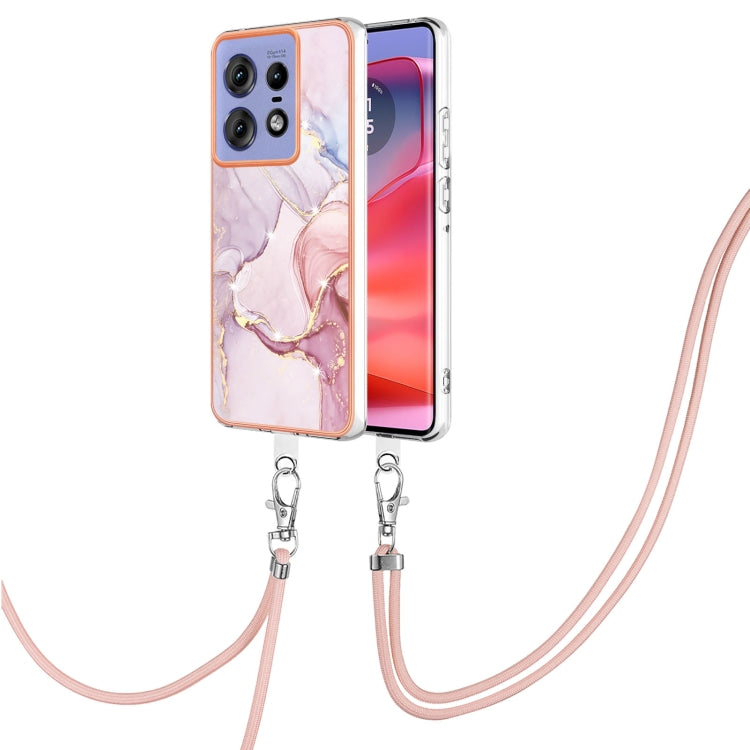 Electroplating Marble Dual-side IMD Phone Case with Lanyard, Series 1 My Store